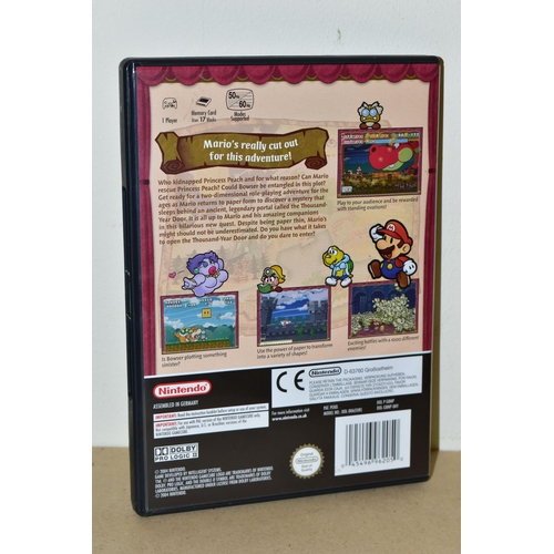 769 - PAPER MARIO: THE THOUSAND YEAR DOOR FOR THE NINTENDO GAMECUBE COMPLETE, box, game and mannual are al... 