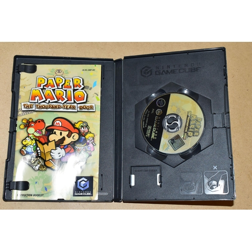 769 - PAPER MARIO: THE THOUSAND YEAR DOOR FOR THE NINTENDO GAMECUBE COMPLETE, box, game and mannual are al... 