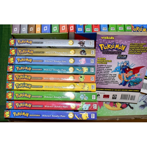 779 - POKEMON ADVENTURES VOLUMES 1-23, a collection of Manga that goes through the Red & Blue storyline, t... 