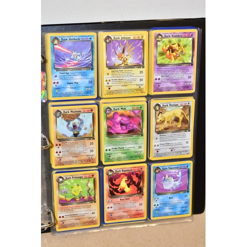 786 - NEAR COMPLETE POKEMON TEAM ROCKET SET, all cards are present with the exceptions of Dark Blastoise 3... 