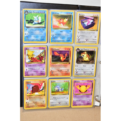 786 - NEAR COMPLETE POKEMON TEAM ROCKET SET, all cards are present with the exceptions of Dark Blastoise 3... 