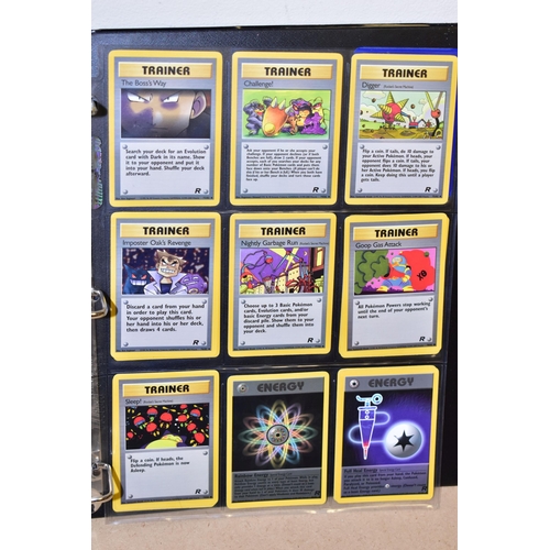 786 - NEAR COMPLETE POKEMON TEAM ROCKET SET, all cards are present with the exceptions of Dark Blastoise 3... 