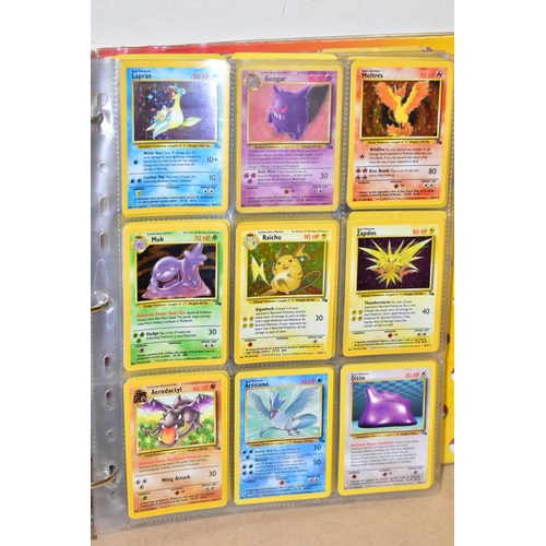 787 - NEAR COMPLETE POKEMON FOSSIL SET, NEAR COMPLETE POKEMON JUNGLE SET AND A QUANTITY OF PROMO AND TOPPS... 