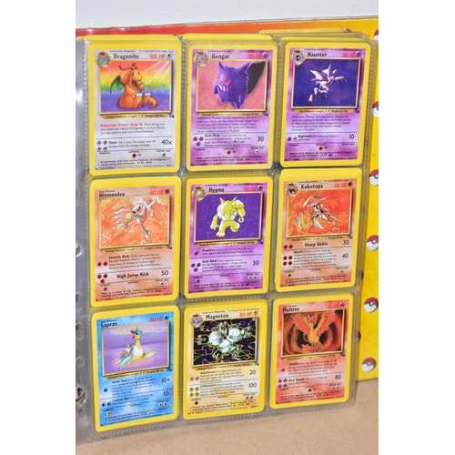 787 - NEAR COMPLETE POKEMON FOSSIL SET, NEAR COMPLETE POKEMON JUNGLE SET AND A QUANTITY OF PROMO AND TOPPS... 