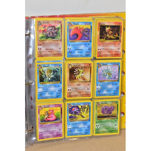 787 - NEAR COMPLETE POKEMON FOSSIL SET, NEAR COMPLETE POKEMON JUNGLE SET AND A QUANTITY OF PROMO AND TOPPS... 