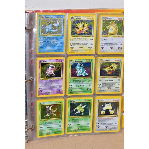 787 - NEAR COMPLETE POKEMON FOSSIL SET, NEAR COMPLETE POKEMON JUNGLE SET AND A QUANTITY OF PROMO AND TOPPS... 