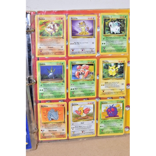 787 - NEAR COMPLETE POKEMON FOSSIL SET, NEAR COMPLETE POKEMON JUNGLE SET AND A QUANTITY OF PROMO AND TOPPS... 