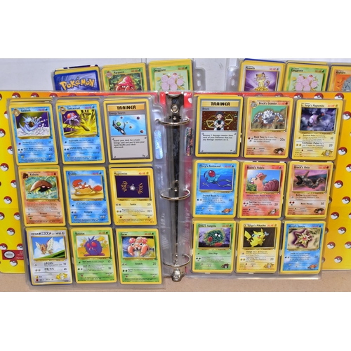 788 - QUANTITY OF OVER TWO HUNDRED POKEMON AND YU-GI-OH! CARDS, Base Set holos include Hitmonchan 7/102, M... 