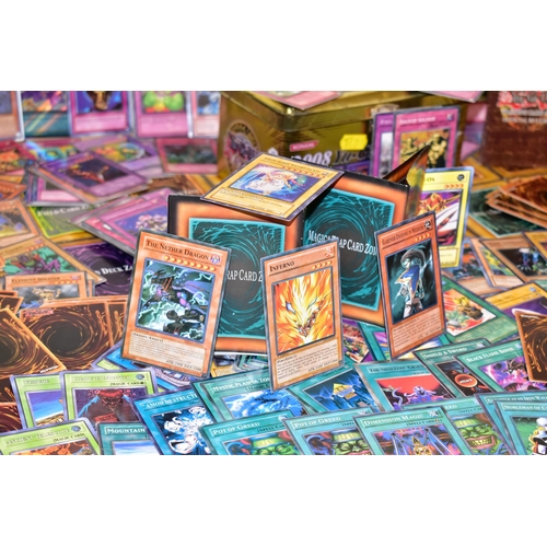 790 - QUANTITY OF OVER SIX HUNDRED ALMOST ENTIRELY FACIMILIE YU-GI-OH! CARDS, almost all (if not all) card... 