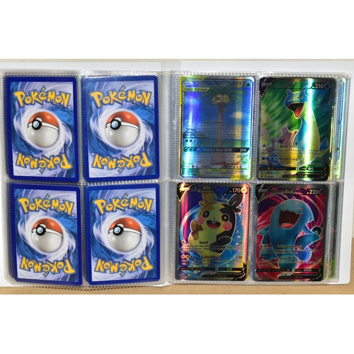 792 - A FOLDER OF POKEMON CARDS, cards all ultra rare, hyper rare or gold secret rarities, and range from ... 