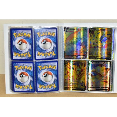 792 - A FOLDER OF POKEMON CARDS, cards all ultra rare, hyper rare or gold secret rarities, and range from ... 