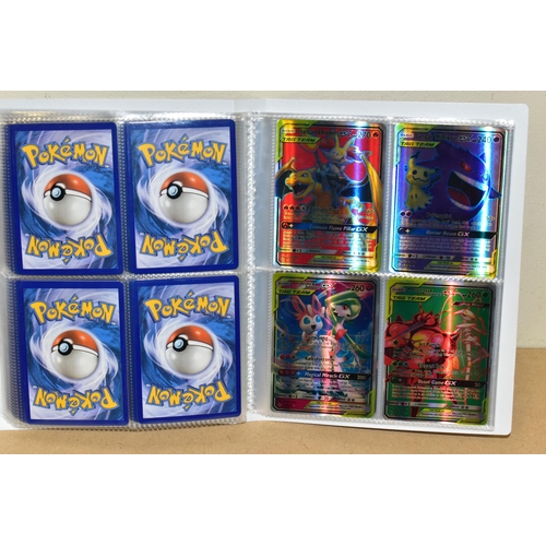 792 - A FOLDER OF POKEMON CARDS, cards all ultra rare, hyper rare or gold secret rarities, and range from ... 