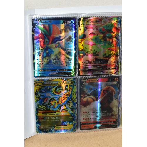 792 - A FOLDER OF POKEMON CARDS, cards all ultra rare, hyper rare or gold secret rarities, and range from ... 