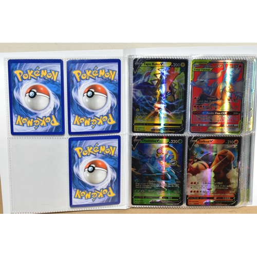 792 - A FOLDER OF POKEMON CARDS, cards all ultra rare, hyper rare or gold secret rarities, and range from ... 