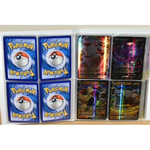 792 - A FOLDER OF POKEMON CARDS, cards all ultra rare, hyper rare or gold secret rarities, and range from ... 