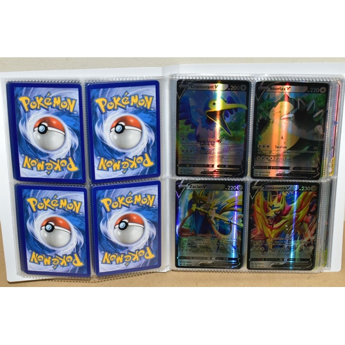 792 - A FOLDER OF POKEMON CARDS, cards all ultra rare, hyper rare or gold secret rarities, and range from ... 