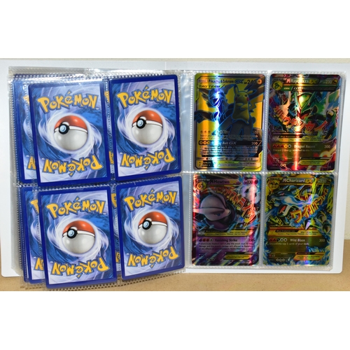 793 - A FOLDER OF POKEMON CARDS, cards all ultra rare, hyper rare or gold secret rarities, and range from ... 