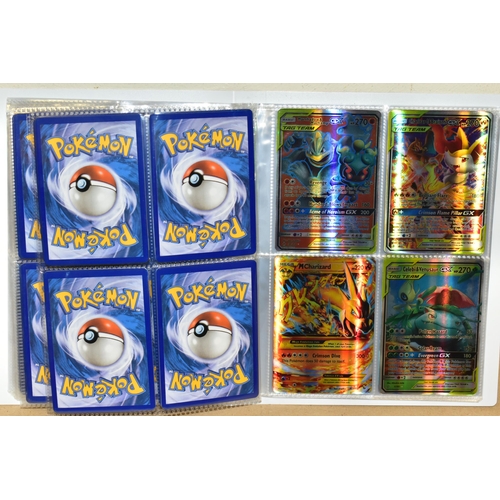 793 - A FOLDER OF POKEMON CARDS, cards all ultra rare, hyper rare or gold secret rarities, and range from ... 