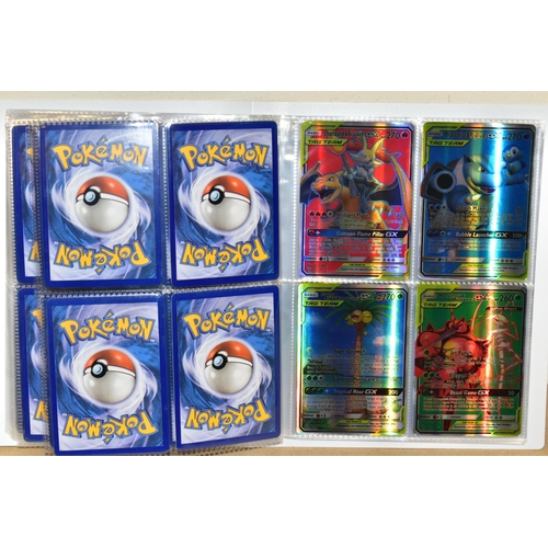 793 - A FOLDER OF POKEMON CARDS, cards all ultra rare, hyper rare or gold secret rarities, and range from ... 