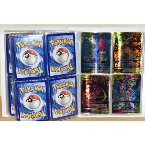 793 - A FOLDER OF POKEMON CARDS, cards all ultra rare, hyper rare or gold secret rarities, and range from ... 