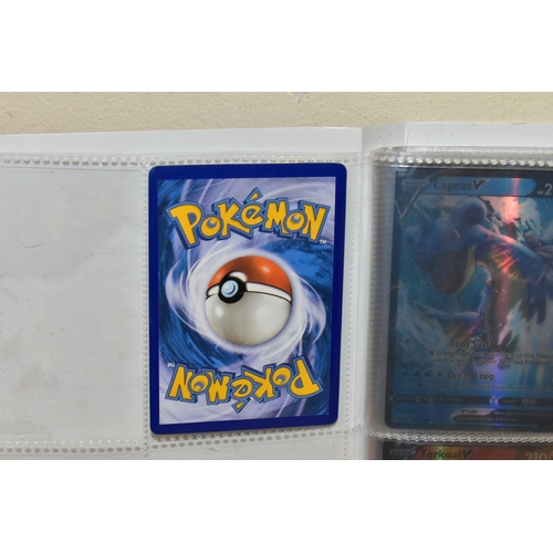 793 - A FOLDER OF POKEMON CARDS, cards all ultra rare, hyper rare or gold secret rarities, and range from ... 