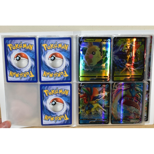 793 - A FOLDER OF POKEMON CARDS, cards all ultra rare, hyper rare or gold secret rarities, and range from ... 