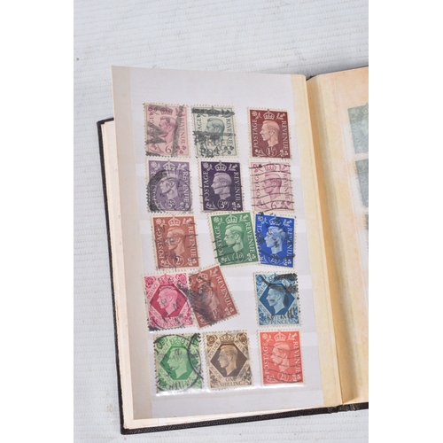 26 - COLLECTION OF GB STAMPS, WINDSOR ALBUMS AND SEVEN STOCKBOOKS, early contents are sparse but we do no... 