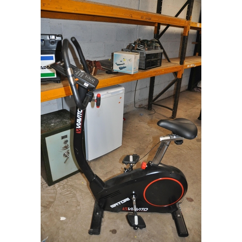 1105 - A VAVITO SATORI EXERCISE BIKE with digital readout (PAT pass and working)