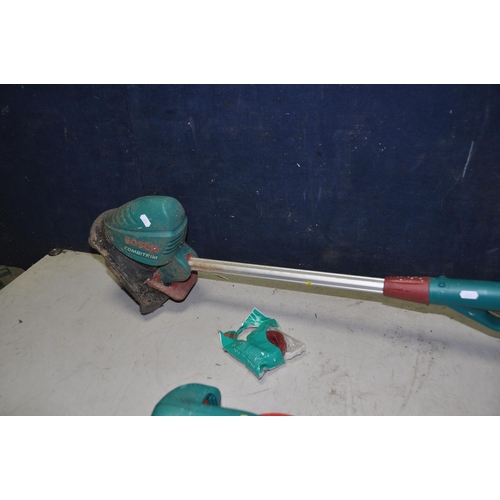 1109 - A BOSCH ART 26 COMBITRIM STRIMMER with spare string (PAT pass and working) and a Bosch AHS60-16 Hedg... 