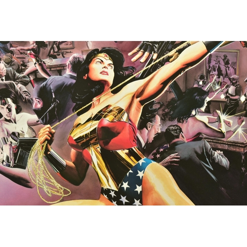 294 - ALEX ROSS FOR DC COMICS (AMERICAN CONTEMPORARY) 'WONDER WOMAN: DEFENDER OF TRUTH', a signed limited ... 