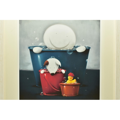 297 - DOUG HYDE (BRITISH 1972) 'RUB A DUB DUB', a signed limited edition print, depicting his trademark fi... 