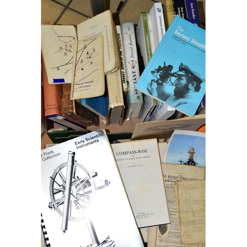 373 - NAUTICAL BOOKS, approximately twenty titles on the subject of Navigation to include Norie's Nautical... 