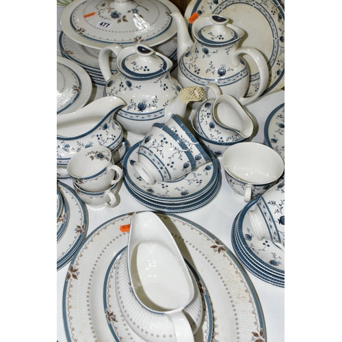 477 - TWO ROYAL DOULTON DINNER SERVICES, in Old Colony TC1005 and Cambridge TC1017, comprising thirty four... 