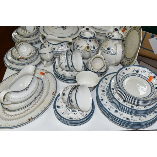 477 - TWO ROYAL DOULTON DINNER SERVICES, in Old Colony TC1005 and Cambridge TC1017, comprising thirty four... 