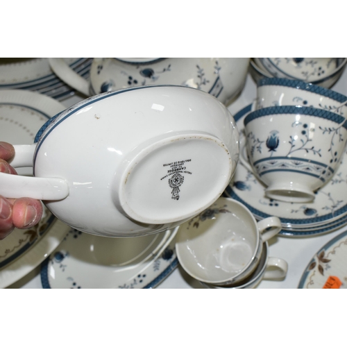 477 - TWO ROYAL DOULTON DINNER SERVICES, in Old Colony TC1005 and Cambridge TC1017, comprising thirty four... 