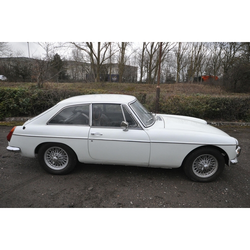 1013 - (PLEASE NOTE: 10% BUYERS PREMIUM FOR THIS LOT ONLY) A BRITISH CLASSIC MGB GT SPORTS CAR, mark lll, i... 