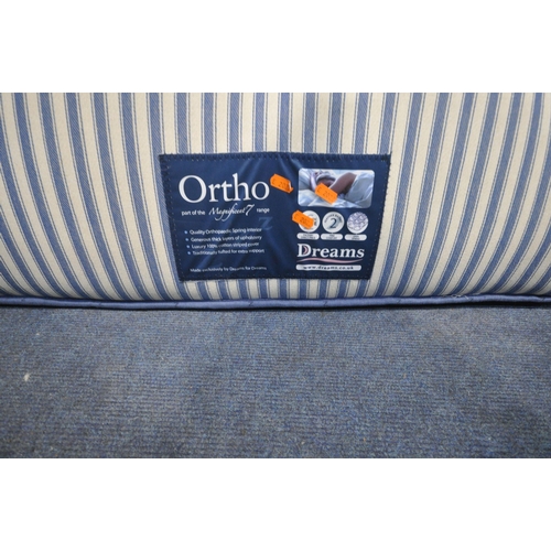 1329 - A DREAMS ORTHO SINGLE MATTRESS (condition - slight discolouration form use)