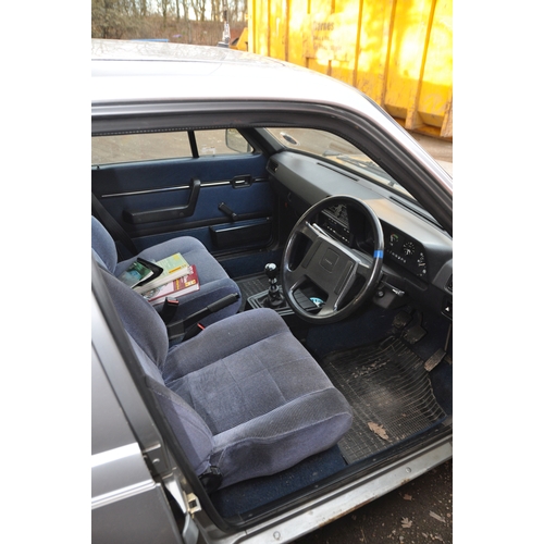 1012 - A 1982 VOLVO 345GL 5 DOOR HATCHBACK CAR, in silver, with 1.4 petrol engine, first registered 01/08/1... 