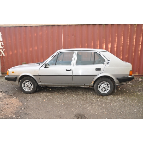 1012 - A 1982 VOLVO 345GL 5 DOOR HATCHBACK CAR, in silver, with 1.4 petrol engine, first registered 01/08/1... 