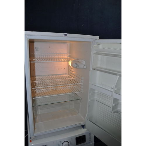 1066 - A CREDA R134A UNDERCOUNTER FRIDGE measuring width 55cm x depth 60cm x height 85cm (PAT pass and work... 