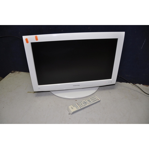 1109 - TOSHIBA 22DV14B 22in TV with remote (PAT pass and working)