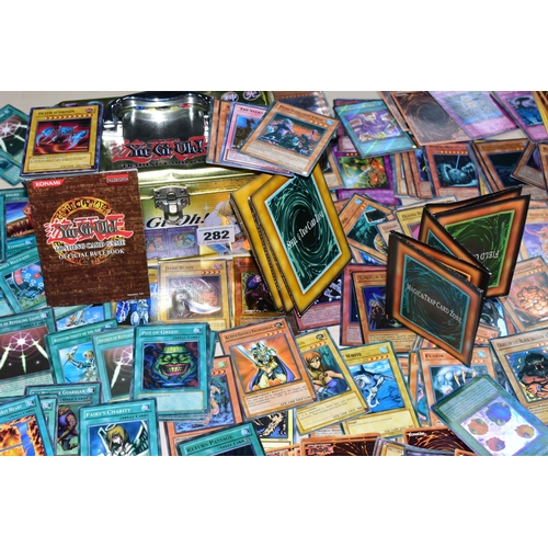 282 - QUANTITY OF OVER SIX HUNDRED ALMOST ENTIRELY FACIMILIE YU-GI-OH! CARDS, almost all (if not all) card... 