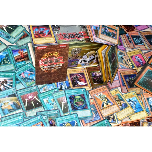 282 - QUANTITY OF OVER SIX HUNDRED ALMOST ENTIRELY FACIMILIE YU-GI-OH! CARDS, almost all (if not all) card... 