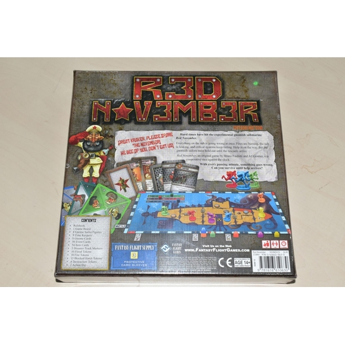 288 - RED NOVEMBER BOARD GAME SEALED, 2008 strategy board game sealed in its original packaging, condition... 