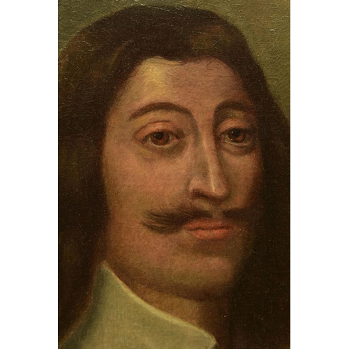 298 - ATTRIBUTED TO GIOVANNI MOCHI (1829-1892) A HEAD AND SHOULDERS PORTRAIT OF A CONTINENTAL NOBLEMAN, de... 