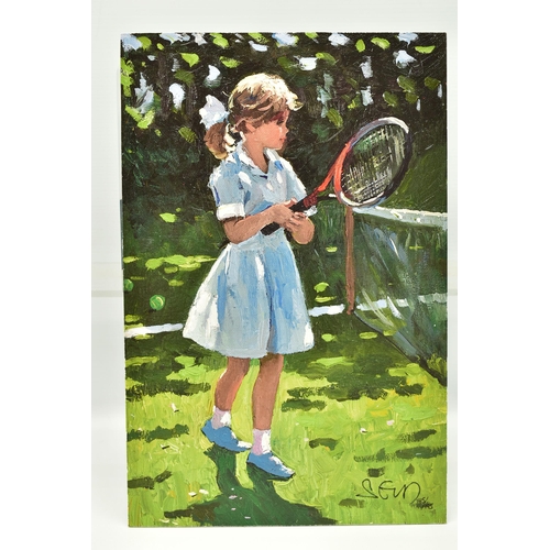 326 - SHERREE VALENTINE DAINES (BRITISH 1959) 'PLAYFUL TIMES I', a signed limited edition print on board d... 