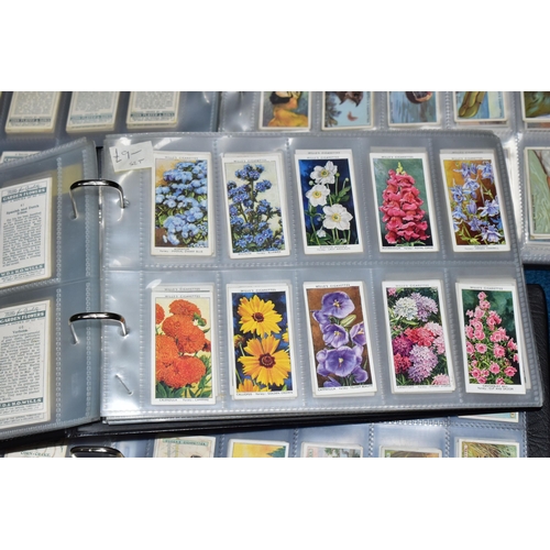 427 - CIGARETTE CARDS, Three Albums comprising nineteen complete sets of cards and one incomplete set (Wil... 