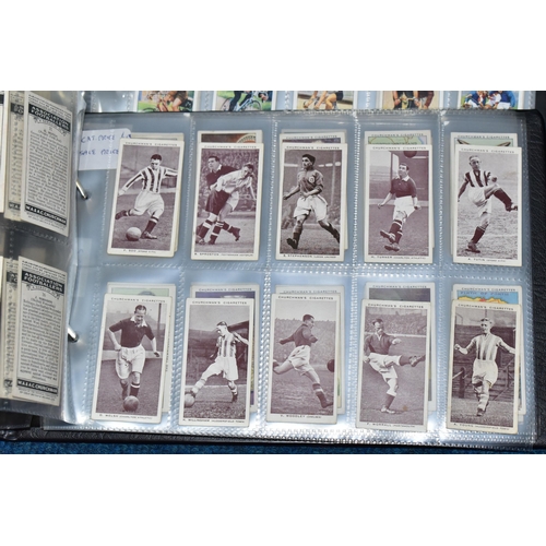 427 - CIGARETTE CARDS, Three Albums comprising nineteen complete sets of cards and one incomplete set (Wil... 