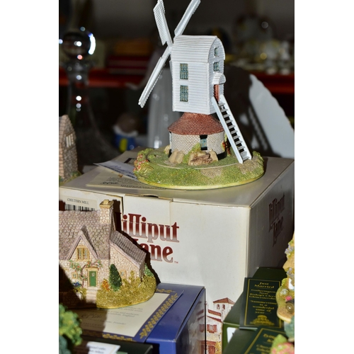 470 - TWENTY SIX LILLIPUT LANE SCULPTURES FROM VARIOUS COLLECTIONS, to include South West, South East, Mid... 