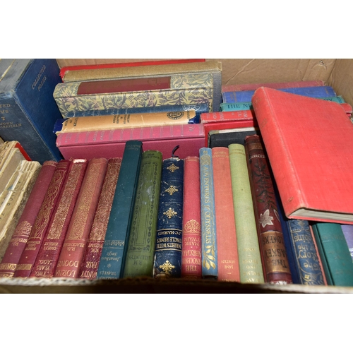 510 - FOUR BOXES OF BOOKS AND MAPS, to include approximately seventy books in hardback and paperback forma... 